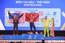 Ấn tượng thể hình Việt Nam, giành 2 HCV và 1 HCB trong ngày thi đấu 13/5