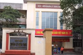 Hàng loạt sai phạm trong tuyển sinh đào tạo tại Học viện Quản lý giáo dục