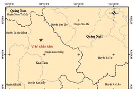 Kon Tum liên tiếp xảy ra 8 trận động đất mạnh