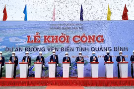 Khởi công dự án thành phần 1 - Đường ven biển tỉnh Quảng Bình