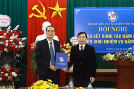 Ông Nguyễn Đình Bảng giữ chức Chủ tịch Hội Nhà báo tỉnh Vĩnh Phúc