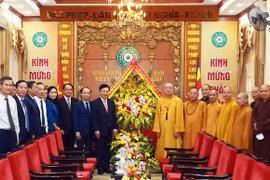 Phó Thủ tướng Thường trực Phạm Bình Minh chúc mừng Đại lễ Phật đản