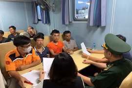 Hỗ trợ cứu nạn thuyền viên tàu Nam Thịnh 126 bị chìm trên vùng biển Hải Phòng