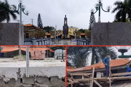 Dự án Cải tạo nghĩa trang liệt sỹ TP. Phúc Yên (Vĩnh Phúc) có dấu hiệu thi công ẩu, sai thiết kế ?
