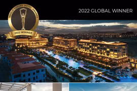 Khu nghỉ dưỡng Sheraton Grand Đà Nẵng của Tập đoàn BRG vinh dự nhận hai giải thưởng từ 2022 World Luxury Awards