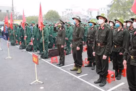 Ninh Bình: Hơn 1.300 thanh niên ưu tú hăng hái lên đường nhập ngũ