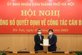 Ông Trương Việt Dũng làm Chánh Văn phòng UBND TP Hà Nội