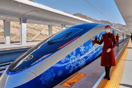 Trung Quốc khai trương "siêu tầu cao tốc" không người lái phục vụ cho Thế vận hội Mùa đông