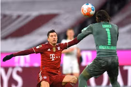Câu lạc bộ Bayern thất bại trước đội hạng 14 tại Bundesliga