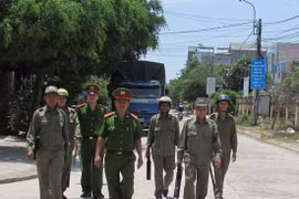 Công an xã được sử dụng công cụ hỗ trợ để đưa người có hành vi bạo lực gia đình đến trụ sở