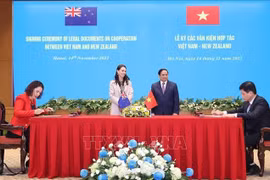 Việt Nam - New Zealand phấn đấu đưa kim ngạch thương mại hai chiều đạt 2 tỷ USD vào năm 2024
