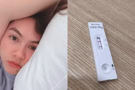 Á hậu Hoàng My mắc Covid-19