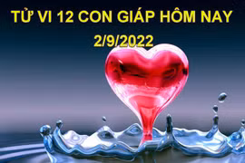 Tử vi hôm nay 2/9/2022, thứ 6 ngày 7/8 âm lịch của 12 con giáp