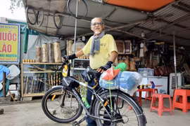 Nhà du khảo U70, đạp xe xuyên Việt hơn 1.800 km
