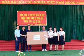 PV GAS PMC tiếp bước hành trình thiện nguyện