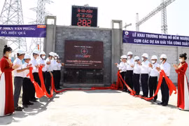 Khai trương đồng hồ đếm ngược thời gian cụm dự án giải tỏa công suất Nhà máy nhiệt điện BOT Vân Phong 1