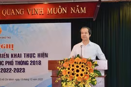 Triển khai chương trình phổ thông 2018 sẽ tạo ra những thay đổi sâu sắc nhất cho giáo dục