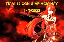 Tử vi hôm nay 14/9/2022, thứ 4 ngày 19/8 âm lịch của 12 con giáp