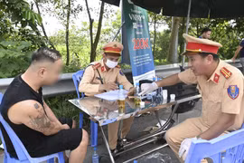 Tài xế dương tính với ma tuý bị phát hiện trên cao tốc Nội Bài - Lào Cai