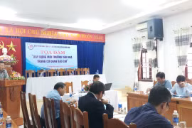 Xây dựng môi trường văn hóa cần sự chung tay của các cơ quan báo chí và mỗi nhà báo