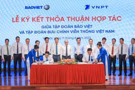 VNPT hợp tác xây dựng hệ sinh thái tài chính số toàn diện với Tập đoàn Bảo Việt và Ngân hàng Vietinbank