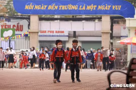 Đến trường, vẫn… vui!