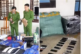 Liên tiếp bắt các vụ vận chuyển rượu ngoại và hàng điện tử nhập lậu tại Quảng Bình