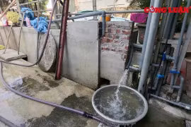 Thanh Hoá: Dân kêu khổ vì nước sinh hoạt bốc mùi hôi thối