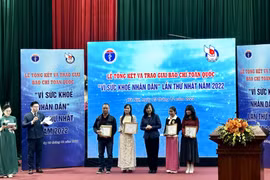 57 tác phẩm đạt Giải báo chí toàn quốc “Vì sức khỏe nhân dân”