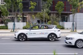Taxi tự lái tăng trưởng mạnh tại Trung Quốc