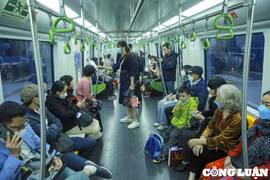 Gần 7,2 triệu lượt hành khách đi tàu điện Cát Linh - Hà Đông