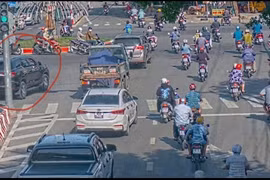 Xử lý người phụ nữ chạy ô tô ngược chiều ở Phan Rang - Tháp Chàm
