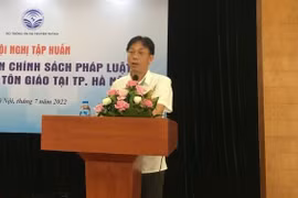 Trang bị kiến thức chính sách pháp luật về dân tộc, tôn giáo cho phóng viên