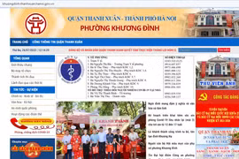 Hà Nội phấn đấu 100% xã, phường, thị trấn có trang thông tin điện tử