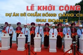 Thừa Thiên Huế: Khởi công dự án Đê chắn sóng 757 tỷ đồng