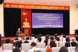 Trao giải Cuộc thi thiết kế bài giảng điện tử năm 2021