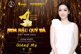 Hoa hậu Đền Hùng Giáng My làm giám khảo cuộc thi Hoa hậu Quý bà Việt Nam 2022
