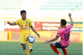 HAGL chia với Hồng Lĩnh Hà Tĩnh, Hải Phòng lên ngôi đầu V.Legue 2022