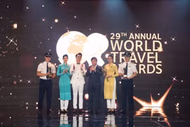 Vietnam Airlines được World Travel Awards vinh danh thương hiệu hàng không hàng đầu châu Á