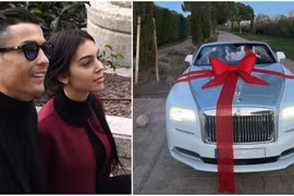 Ronaldo nhận quà 'khủng' từ cô bồ Georgina Rodriguez