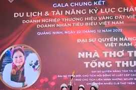 Vụ bà Tống Thu Ngân được vinh danh Nhà thơ thế giới: Sự kiện tổ chức "chui"