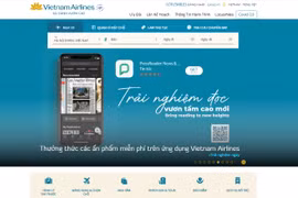Vietnam Airlines đột phá với giao diện website và ứng dụng di động mới  
