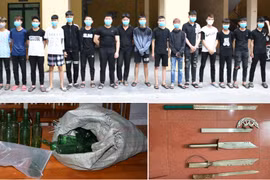 Nhóm thanh, thiếu niên Hải Phòng dùng hung khí uy hiếp người dân