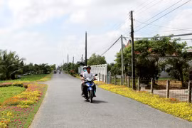 Sóc Trăng: Huyện Trần Đề phấn đấu hoàn thành xây dựng Nông thôn mới