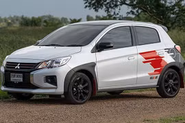 Lần đầu tiên Mitsubishi Mirage có thêm phiên bản thể thao Ralliart