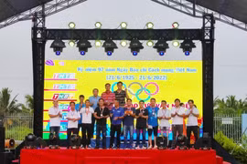 Hội thao cụm thi các Đài Phát thanh - Truyền hình bắc sông Hậu
