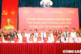 Tiêu chí thực hiện “cơ quan báo chí văn hóa và văn hóa của người làm báo Việt Nam”