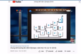 Thêm bài toán sử dụng trong Chung kết đường lên đỉnh Olympia bị tố sao chép