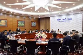 Lào Cai: Cửa khẩu Kim thành vẫn hoạt động bình thường