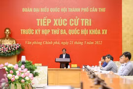 Thủ tướng Phạm Minh Chính tiếp xúc cử tri thành phố Cần Thơ